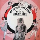 Duncan Sisters - I'm Following You (1929) Sheet Music