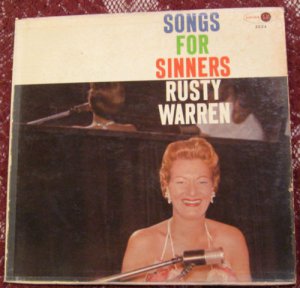 Rusty Warren - Songs For Sinners LP - Autographed