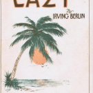 Irving Berlin - Lazy Sheet Music (1924)
