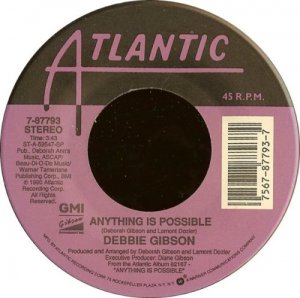 Debbie Gibson -Anything Is Possible/So Close To Forever