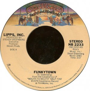 Lipps Inc - Funkytown/All Night Dancing - 7" Vinyl