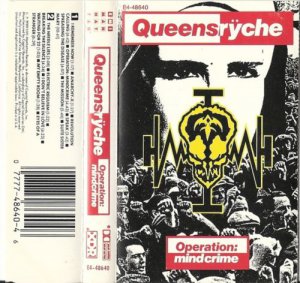 Queensryche - Operation: Mindcrime Cassette (1988)