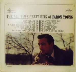 Faron Young - The All-Time Great Hits of Faron Young LP