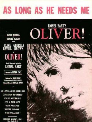 As Long As He Needs Me - Oliver - (1960) Sheet Music