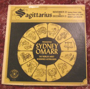 Sydney Omarr - Sagittarius LP - Vinyl Record