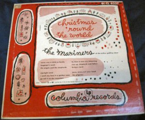 The Mariners - Christmas Round The World  (CL-6227) - Vinyl Record