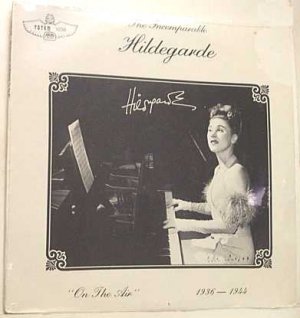The Incomparable Hildegarde - On The Air LP