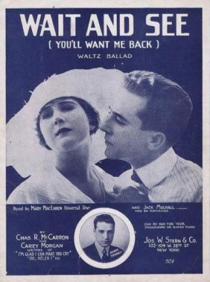 Mary MacLaren & Jack Mulhall - Wait and See (1919)