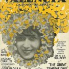 Valencia (A Song of Spain) - (1925) Sheet Music