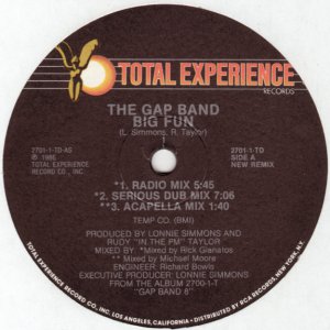 The Gap Band - Big Fun Mixes  LP
