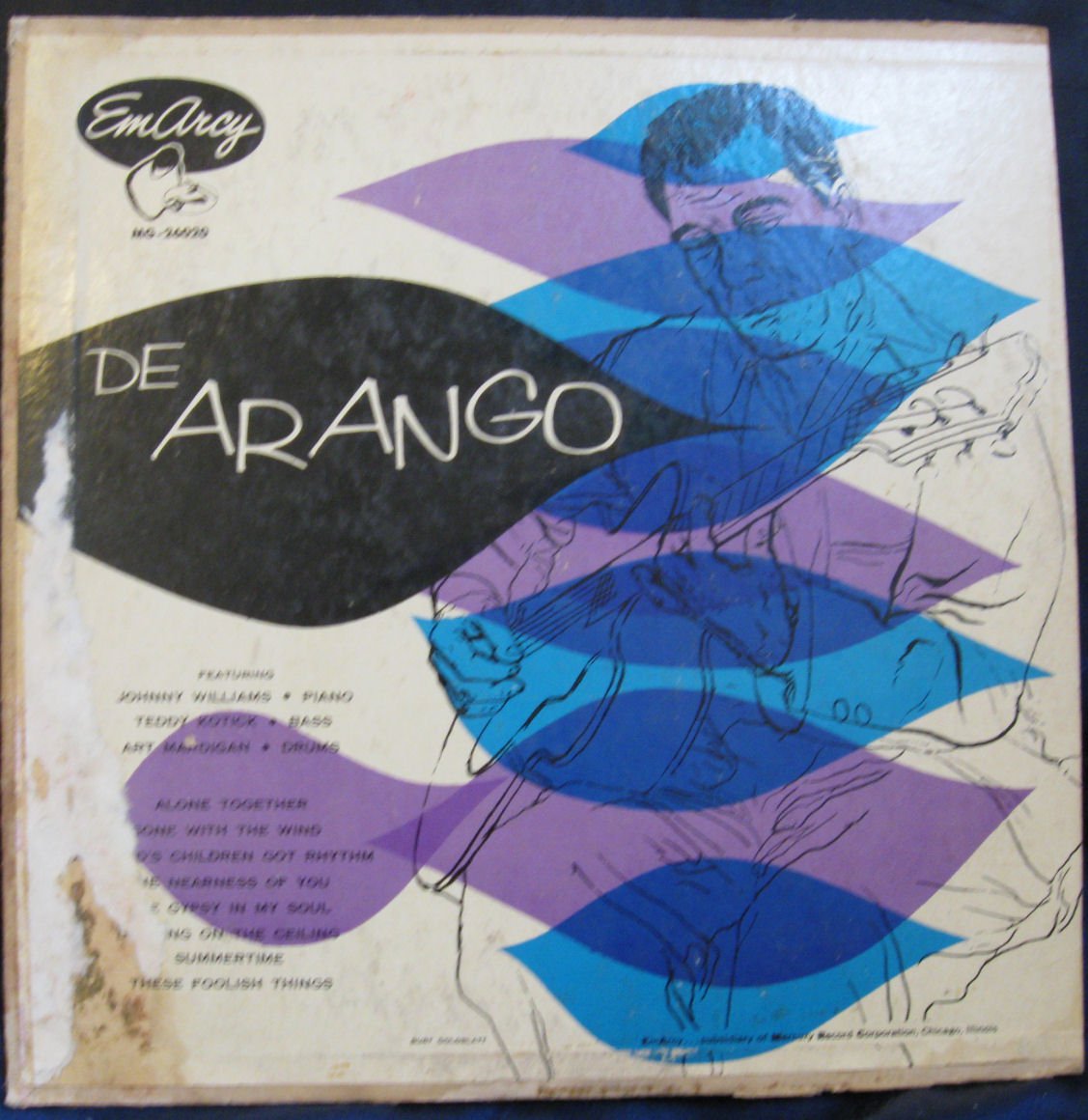 Bill De Arango De Arango (MC26020) LP Vinyl Record
