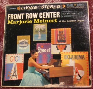 Marjorie Meinert - Front Row Center  LP -Vinyl Record
