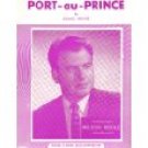Nelson Riddle - Port-au-Prince (1956) Sheet Music
