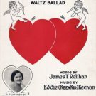 When Two Hearts Beat As One (1923) Sheet Music