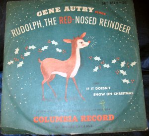 Gene Autry - Rudolph The Red-Nosed Reindeer (MJV-56) - Vinyl Record