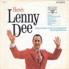 Here's Lenny Dee LP - Vinyl Record