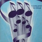 Fragos, Baker & Gasparee - I Hear A Rhapsody - (1940) Sheet Music