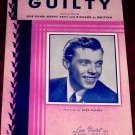 Dick Haymes - Guilty (1946) Sheet Music