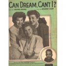 Andrew Sisters- I Can Dream, Can't I (1937) Sheet Music