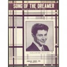 Eddie Fisher - Song of the Dreamer  (1955) Sheet Music