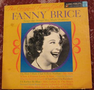 Fanny Brice - The Original Funny Girl LP -Vinyl Record