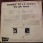 Big Tiny Little - Honky Tonk Piano LP - Vinyl Record