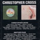 Christopher Cross - Self Titled & Another Page Cassette