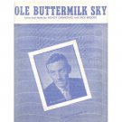 Hoagy Carmichael - Ole Buttermilk Sky (1946)