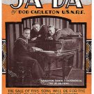 Ja-Da  - Bob Carlton (1918) Sheet Music