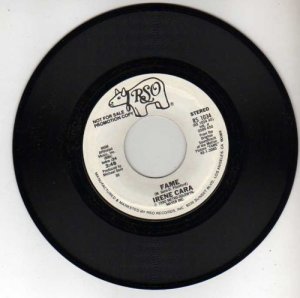 Irene Cara - Fame/Mono Version Promo - 7" Vinyl