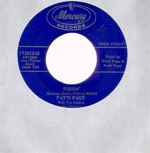 Patti Page - Fibbin'/You Will Find Your Love (71355X)