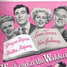 And There You Are From MGM Movie Weekend At The Waldorf - Sheet Music (1945)