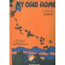 My Ohio Home (1927) Sheet Music