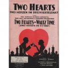 Two Hearts in Waltz Time (1930) Sheet Music