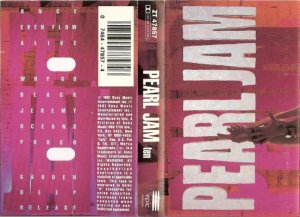 Pearl Jam - Ten Cassette (1991)
