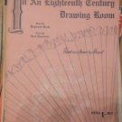 In An Eighteenth Century Drawing Room (1939)Sheet Music