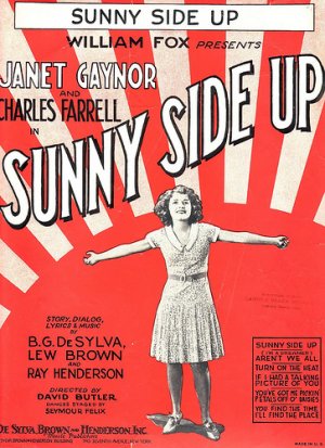 Sunny Side Up (1929) Sheet Music