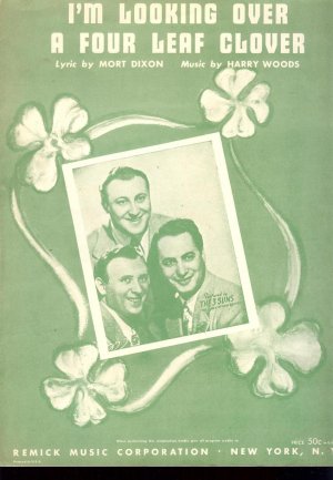 I'm Looking Over A Four Leaf Clover - The 3 Suns (1927)
