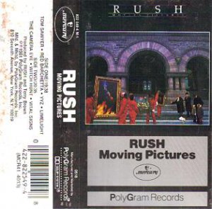 Rush - Moving Pictures  (1981) Cassette