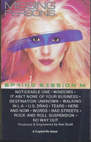 Missing Persons - Spring Session M (1982)  Cassette