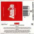 Annie - Original Cast Soundtrack (KST-34712) Cassette