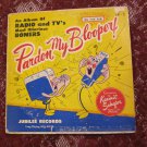 Kermit Schafer - Pardon My Blooper (1954) LP - Vinyl