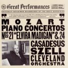 Casadesus Szell/Cleveland Orchestra -Mozart Piano Concertos: No 21 & 24 Cassette