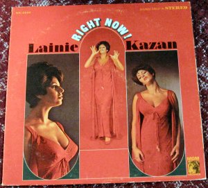 Lainie Kazan - Right Now  LP - Vinyl Record
