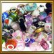 Silver Plated Glass Beads