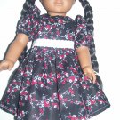 Floral print dress for American Girl doll