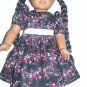 Floral print dress for American Girl doll