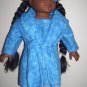 SOLD      Short sleeved nightgown w/robe and eye mask American Girl Doll