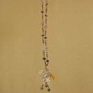Handmade Amber and Turquoise Necklace