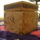 Handmade Wooden Jewelry Box with Custom Art